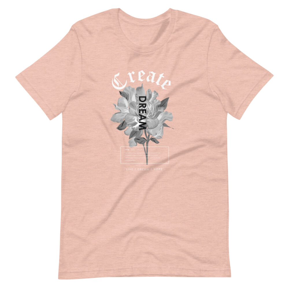unisex-staple-t-shirt-heather-prism-peach-front-651c3046b37c2.jpg